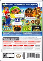 Nintendo Wii Mario Party 9 Back CoverThumbnail